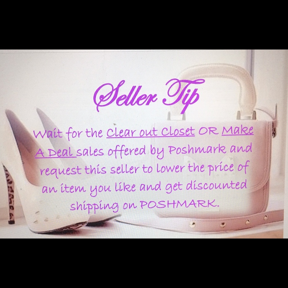 Wait for clear out closet or make a deal sales offered by Poshmark